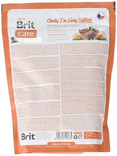 Brit Care Cat Cheeky I'm Living Outdoor Comida para Gatos - 400 gr