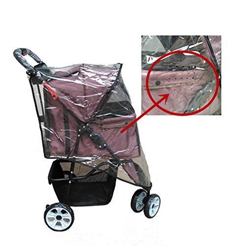 Burbuja De Lluvia Protector Cubierta, Burbuja De Lluvia Para Capazo Universal, Carrito Para Mascotas Plegable Para Perros Gatos Conde Transporte, Funda De Protección