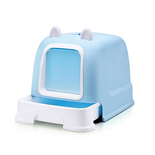 Caja de arena para gatos Manera portátil creativa de la manera gato automático del retrete del cubo de basura del animal doméstico del retrete del gato con el retrete del gato de la litera del gato de