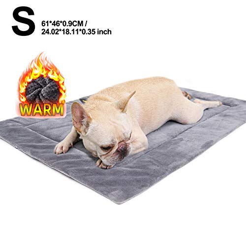 Cama para perros, manta térmica para mascotas, cama para gatos, manta térmica para mascotas, almohadillas autocalentables para mascotas para gatos, conejos, perros, mascotas envejecidas y con artritis