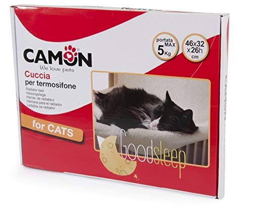 CAMON We love pets CG002 Hamaca calefacción para Gatos, Blanco