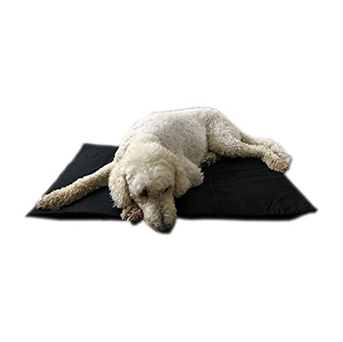 Campo magnético Matte para perros, campo magnético Terapia, campo magnético – , terapia – Manta, perros, cama para perros, codera displasia, edad debilidad u.s.w. 98 cm x 70 cm en antracita/negro.