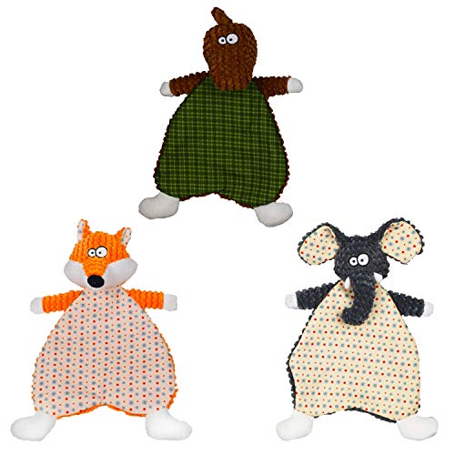 Carykon Juguetes de sonido para mascotas Perros mordiendo Ragdolls Juguetes de sonido (marrón)