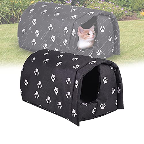 Casitas Para Gatos Exterior, Waterproof and Warm, Casa Para Gatos Exterior, Cama Para Gatos Y Perros, Caseta Perros Exterior, Cama Gato Cueva, Cálido Refugio Para Gatos Callejeros