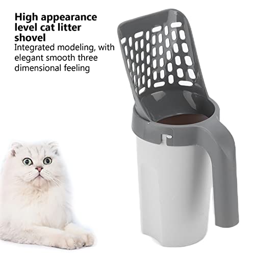 Cat Litter Scooper Pet Cat Litter Pala de Arena con Bolsas de Basura Kitten Pooper Lifter para Limpiar la Caja de Arena para Gatos