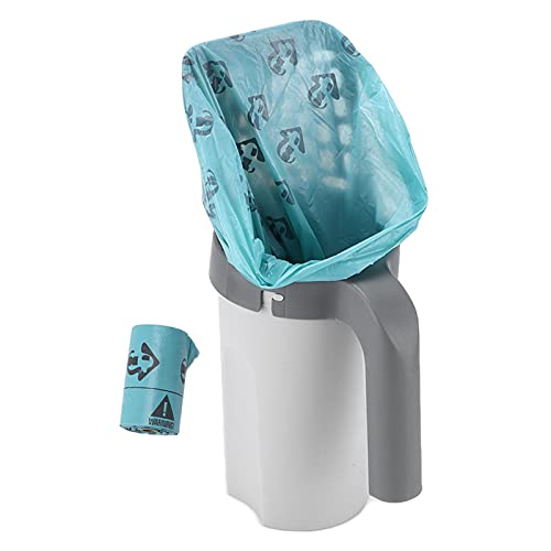 Cat Litter Scooper Pet Cat Litter Pala de Arena con Bolsas de Basura Kitten Pooper Lifter para Limpiar la Caja de Arena para Gatos