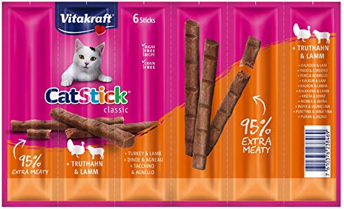Cat-Stick - Mini Pavo y Cordero P/6