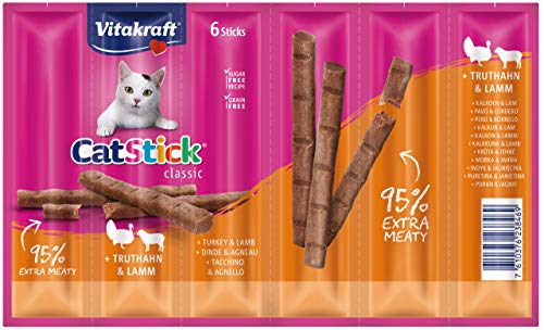 Cat-Stick - Mini Pavo y Cordero P/6