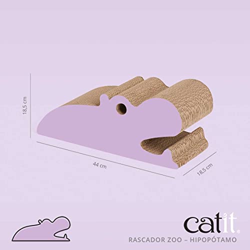 Catit Rascador Zoo - Hipopotamo, Rosa