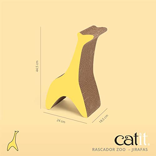 Catit Rascador Zoo - Jirafa, Amarillo