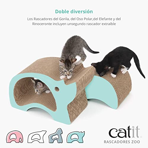 Catit Rascador Zoo - Jirafa XL, Amarillo