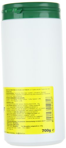 cdVet Naturprodukte Fit-Barf Sensitive 700 g - Perro y Gato - sin Granos - nutrición equilibrada en la alimentación cruda - páncreas, riñón, hígado, dietas Reductoras - vitaminas - Barf -