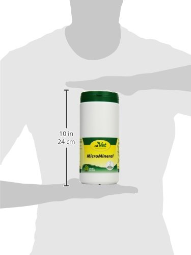 cdVet Naturprodukte MicroMineral Hund & Katze 1 kg - Suministro Natural de micronutrientes - órganos de desintoxicación de Alivio - Equilibrio Mineral - metabolismo - Capa - protección de vitaminas -