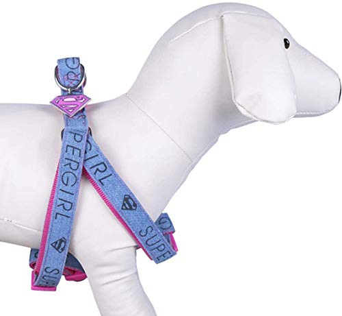 CERDÁ LIFE'S LITTLE MOMENTS Petral Perro Grande de Super Girl - Licencia Oficial Disney Super Girl®