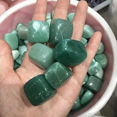 CHANWA Aventurina Natural Cristal Grava Mineral purifica DEGAUSSING Tanque de Peces Ornamental Cristal de curación Natural (Size : 100g)