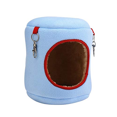 Cheaonglove Cama Hamster Camas para Gatos Hámster Hamaca Guinea Cerdo casa Hurón hamacas Hamacas de Rata para Jaula Jaula de Ratas Accesorios Blue,XL