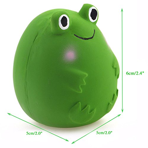Chiwava 4PCS 6 cm Squeak látex Juguetes para Cachorros Divertido Animal Conjuntos Mascota interactiva Jugar para pequeño Perro