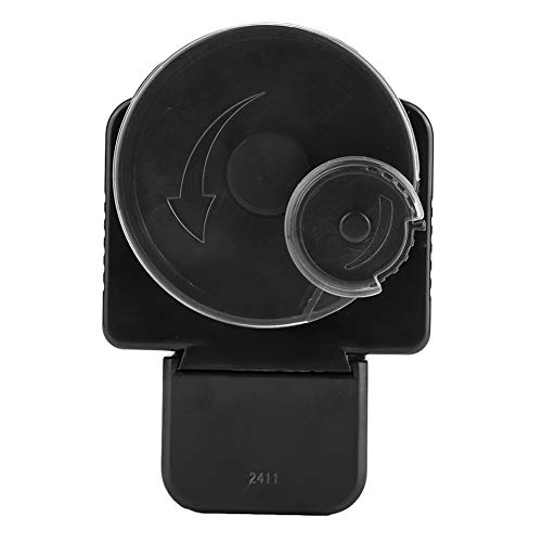 cloudbox Alimentador de Acuario - Acuario casero Tanque de Peces Alimentador automático de Alimentos Temporizador Negro