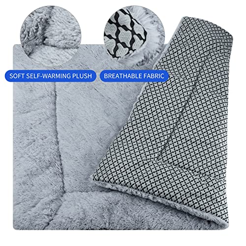 Colchones para Gatos y Perros Ambos Lados Disponibles Manta para Mascotas Cama para Perros Lavable Tamaño Grande/Mediano/pequeño,Accesorios de Colchón para Mascotas para Perros y Gatos S