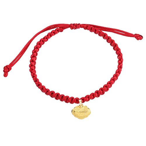Collar de campana para mascotas con cerradura de oro de la longevidad de la cerradura del gato accesorios colgante collar de la joyería del collar del gato (XS, rojo 4)
