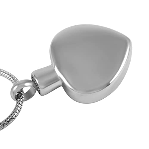 Collar De Cenizas Para Hombre Plata De Leycollar De Urna Conmemorativa De Acero Inoxidable "Mamá En Mi Corazón" Cremación De Recuerdo Para Guardar Las Cenizas De Sus Seres Queridos,A