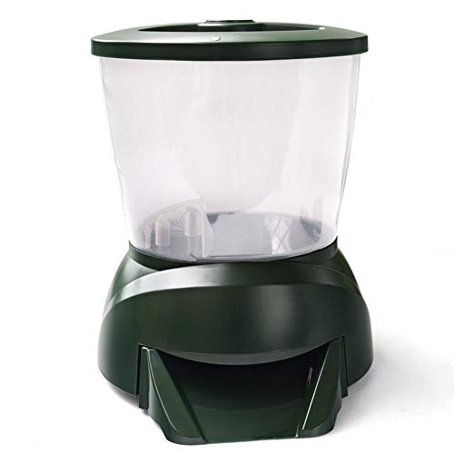 Comedero Automatico Peces Estanque Alimentador de pescado Pescado Dispensador de alimentos Digital Acuario Temporizador Temporizador con máquina de alimentación de alimentos alimentador automatico 77