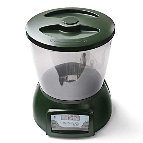 Comedero Automatico Peces Estanque Alimentador de pescado Pescado Dispensador de alimentos Digital Acuario Temporizador Temporizador con máquina de alimentación de alimentos alimentador automatico 77