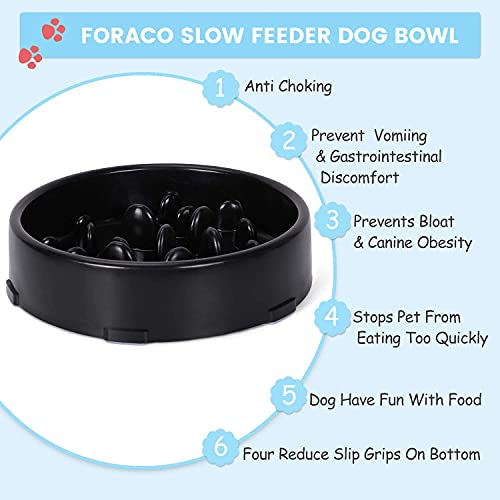 Comedero Perro Gato, Perro de Mascota Slow Food Bowl, Antideslizante Alimentacion Plato alimentador Tazon Comedero,Bebedero Cuenco,ralentizar la Ingesta de Alimentos (a)