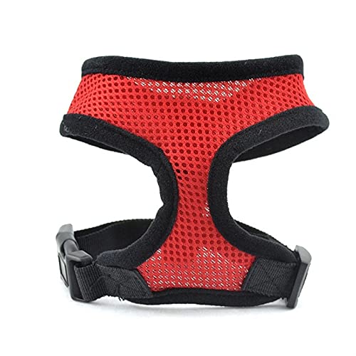 Correa Para Perro Arnés del perro chaleco ajustable suave transpirable arnés de perro nylon chaleco de malla arnés para perros collar de cachorro gato mascota perro correa de pecho Retractable Leash