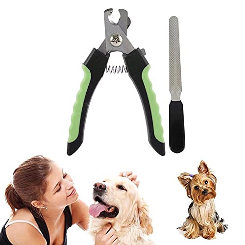 Cortador De Cortador De Clavos De Perro De Gato De Animal Doméstico Profesional con Crianza De Acero Inoxidable De Scissory Scissors Scissors Setchers para Garras De Mascotas