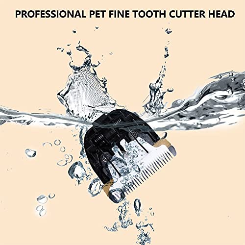 Cortapelos Para Perros, Cortapelos Para Mascotas Perros y Gatos，Bajo Ruido y Vibración,Inalámbrico y fácil de usar,4 Peines, Profesional y Bonito