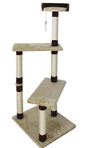 Croci Barcelona - Rascador para Gatos, 58 x 50 x 134 cm