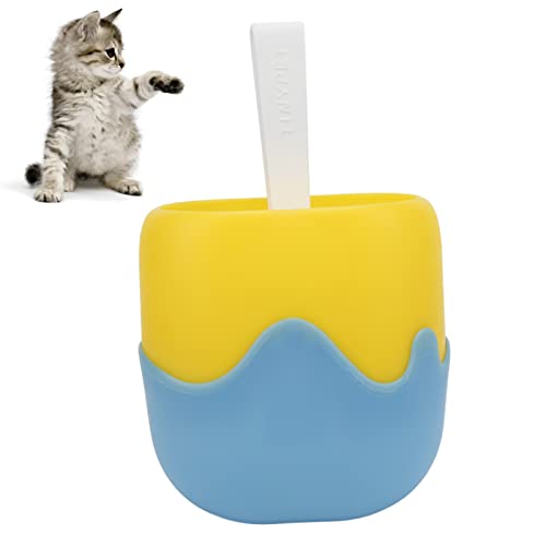 Cuchara Linda del Gato, Tamiz del Caca de la Cuchara de la para Gatos del PVC Que Tamiza para el Calicó Siamés