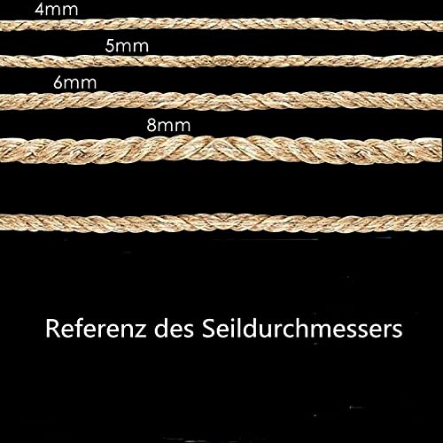 Cuerda de sisal Natural para árboles rascadores, 50 m, para Manualidades, Manualidades, jardinería
