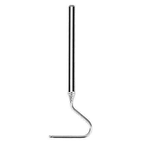 DAUERHAFT Pinzas para Serpientes, Gancho telescópico Extensible para Serpientes de Acero Inoxidable portátil, Herramienta para atrapar Serpientes para atrapar Serpientes y Otros Reptiles