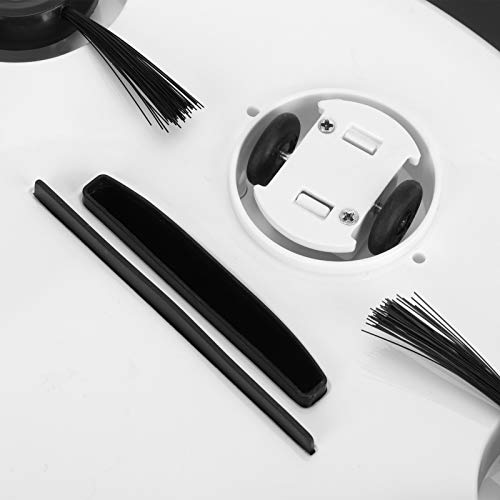 DAUERHAFT Robot Aspirador Robot de Limpieza Inteligente Carga USB Prevención de caídas Arranque con un botón para familias con Perros y Gatos Lindos