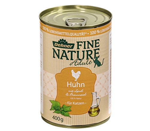 Dehner Comida húmeda para Gatos, Adultos, Calidad de Vida, Pollo