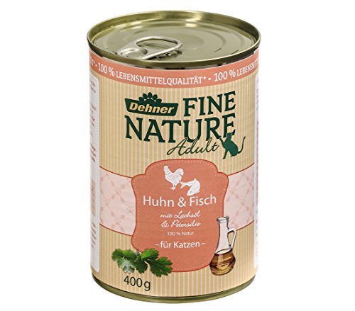 Dehner Fine Nature Gato Forro Adult, Calidad de Vida, Pollo y Pescado