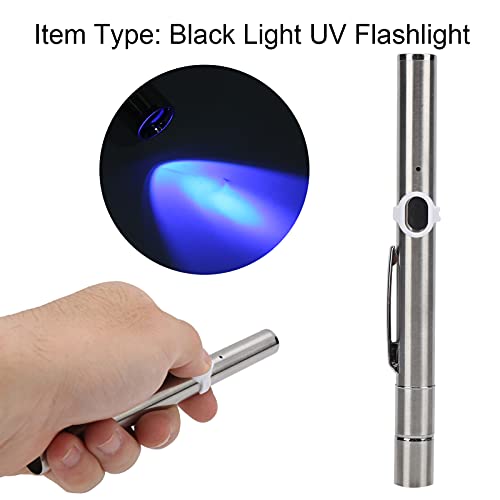 Detector de orina USB, linterna UV amplia compatible con luz detectora de orina para verificación de moneda/tarjeta/licencia/pasaporte para detectar perros