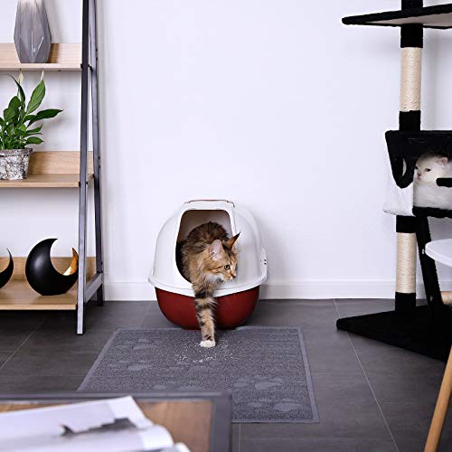 Dibea Base para arenero de Gato Alfombrilla arenero Estera arenero (L) 90x60 cm
