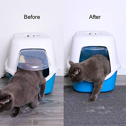 Dibea Base para arenero de Gato Alfombrilla arenero Estera arenero (L) 90x60 cm