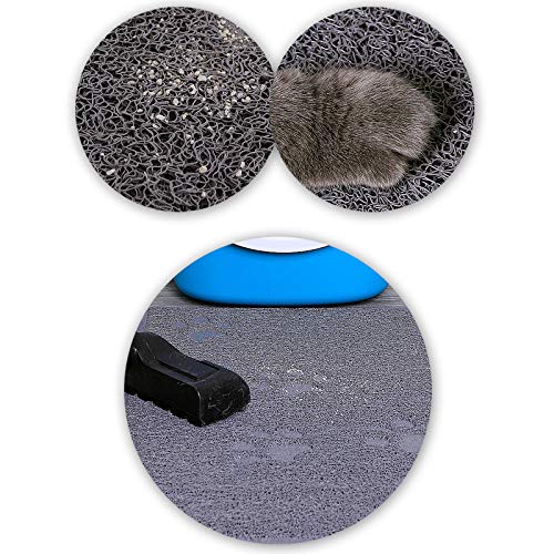 Dibea Base para arenero de Gato Alfombrilla arenero Estera arenero (L) 90x60 cm