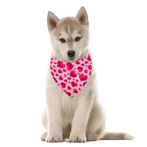 Disfraces para Accesorio Mascota Romántico Triángulo Baberos Collares Perros y Gatos Bufanda día de San Valentín Mascota Clásica Cachorro y Gatito Lindo Chales Pañuelo Bufandas Triangular