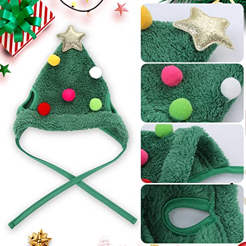 Disfraz de Navidad para mascotas, gato o perro, color rojo, talla L