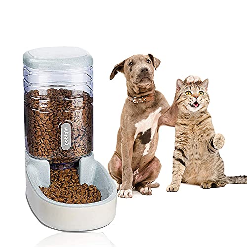 Dispensador de croquetas y agua 3,8 l, comedero y bebedores, cuenco automático para gato, perro, conejo,