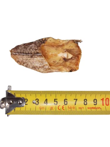 DOGNIA | Rodajas de merluza deshidratada | Snack Natural para Perros Sabor Pescado 16piezas