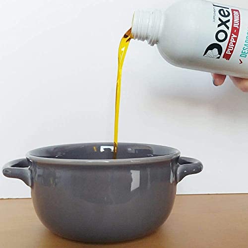 Doxel Puppy Junior 500ml| Aceite para Perros Cachorros| Suplemento| Refuerza Sistema Inmunitario| Previene Problemas Piel y Pelo | Omega 3 6 9| Vitaminas y antioxidante