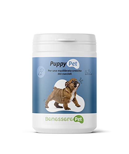 DYNAMOPET BenesserePet Puppy Complemento alimenticio para Cachorros 100gr, promueve el Crecimiento equilibrado de Perros y Gatos Cachorros, complemento para Huesos y articulaciones Fuertes