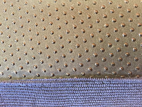 Ellie-Bo - Cama para Perro de 60 cm, tamaño pequeño (56 x 41 cm), Laterales de Pana Azul y Parte Superior de Piel sintética Gris.