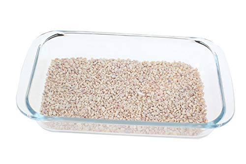 emours Inodoro de esquina de cristal pequeño con forma de animal para entrenamiento de arena y baño para erizo, hámster, cobayas, animales pequeños con cucharada de arena